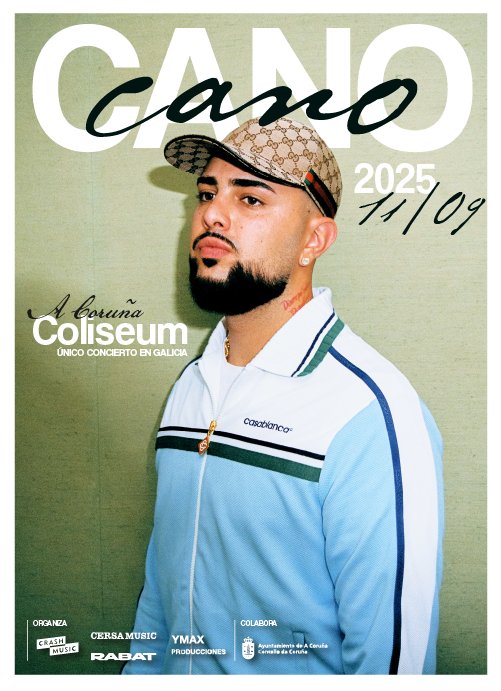 CONCIERTO CANO - A CORUÑA - COLISEUM - JUEVES 11 DE SEPTIEMBRE