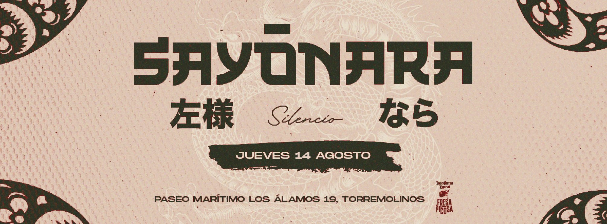 SAYONARA - 14 AGOS