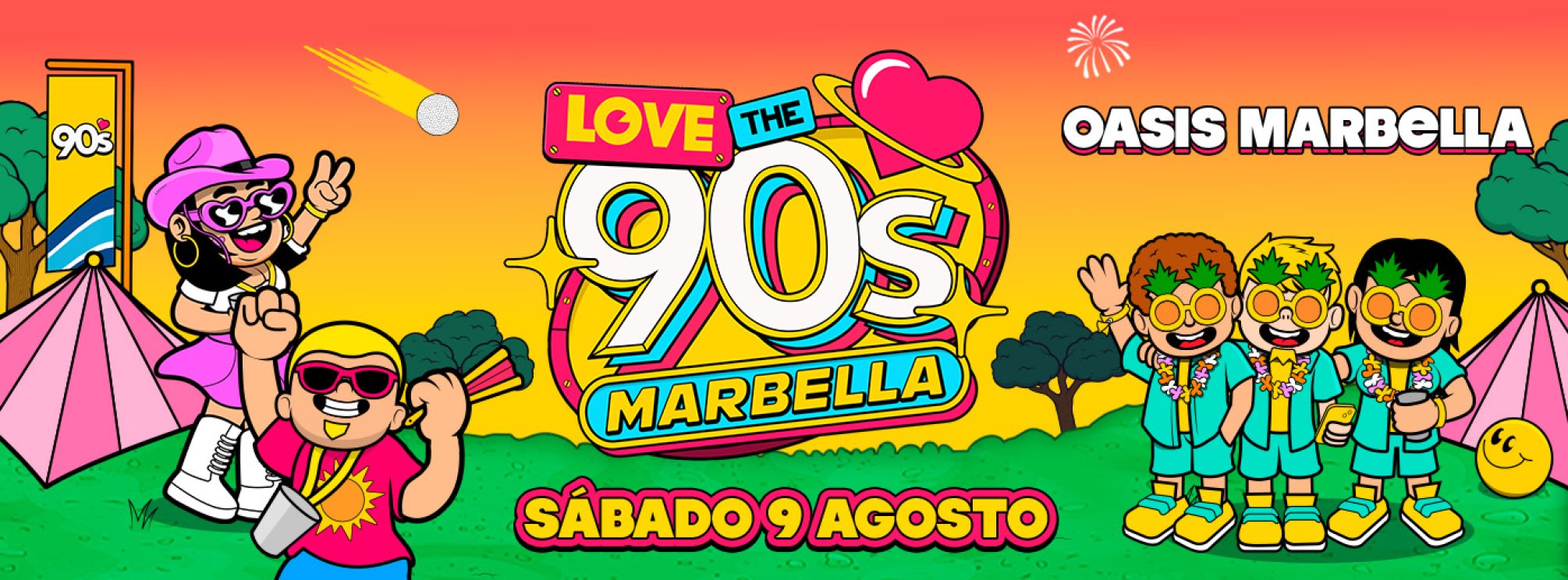 Love the 90's Marbella 2025