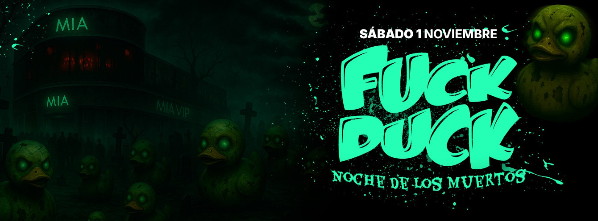 FUCK DUCK DIA DE LOS MUERTOS