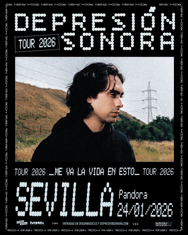 CONCIERTO DE DEPRESIÓN SONORA - SEVILLA - PANDORA - SÁBADO 24 DE ENERO