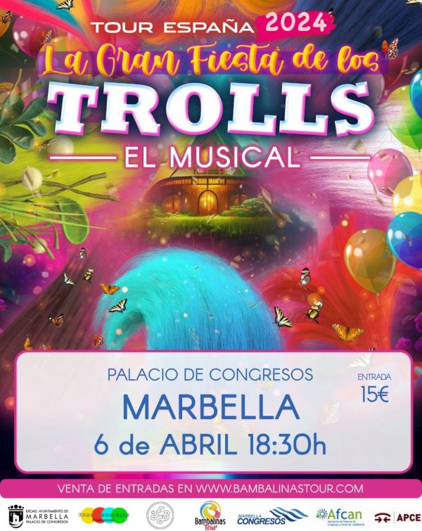 MARBELLA - La gran fiesta de los Trolls