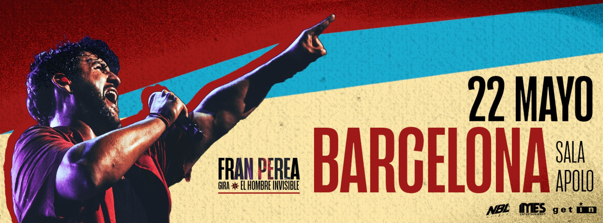 Fran Perea “El hombre invisible” en Barcelona