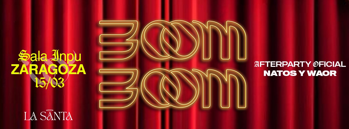 Boom Boom: After Party Oficial de Natos y Waor