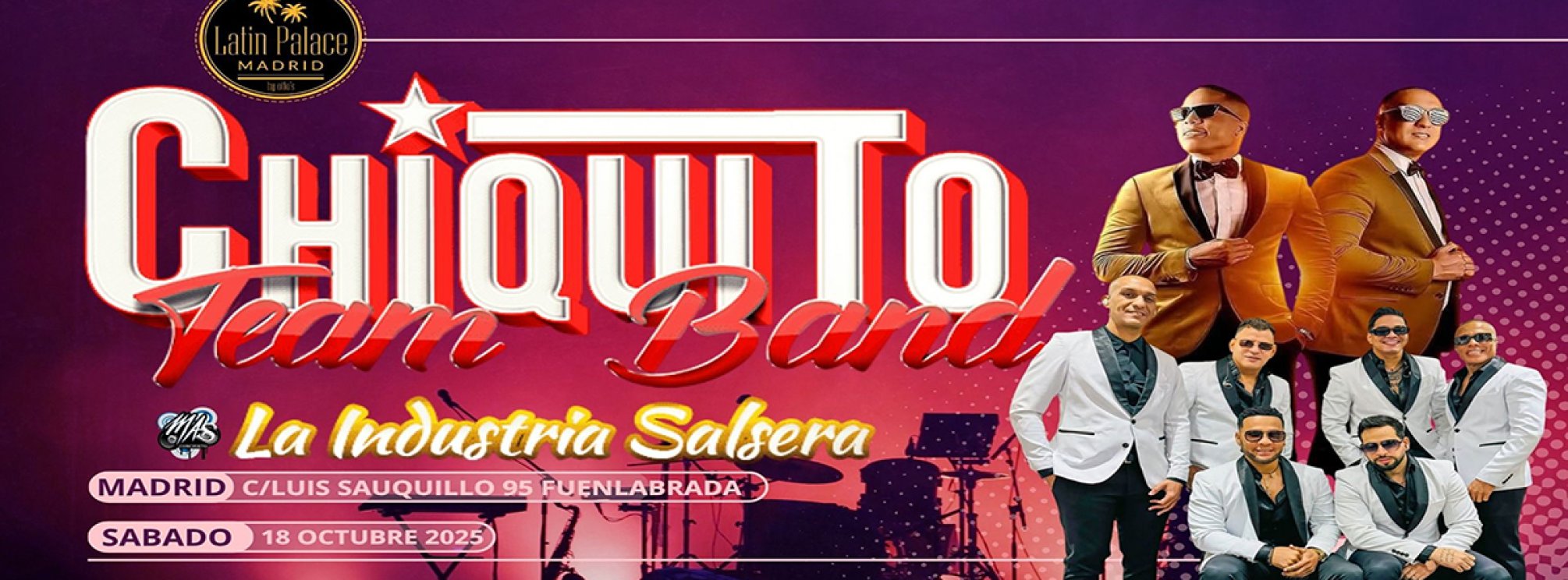 CHIQUITO TEAM BAND LA INDUSTRIA SALSERA