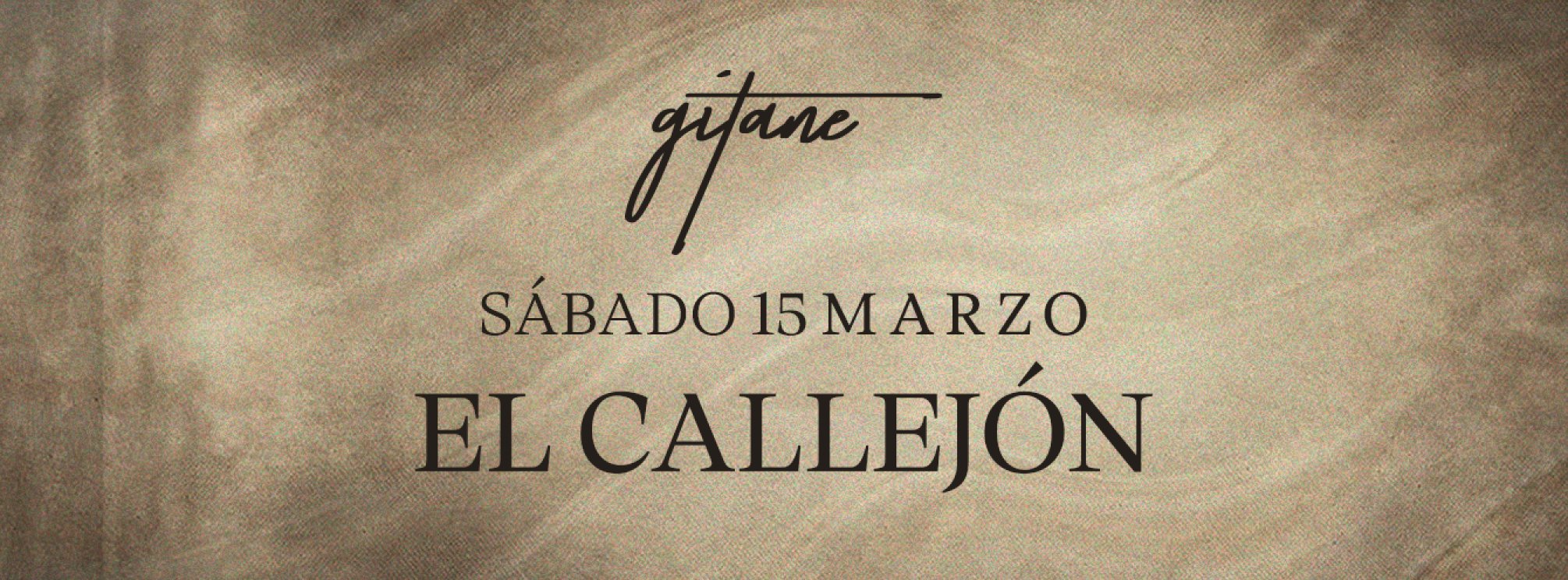 GITANE - CONCIERTO EL CALLEJÓN