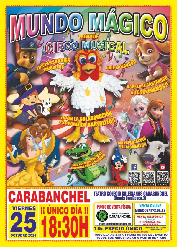CIRCO MUSICAL EN CARABANCHEL