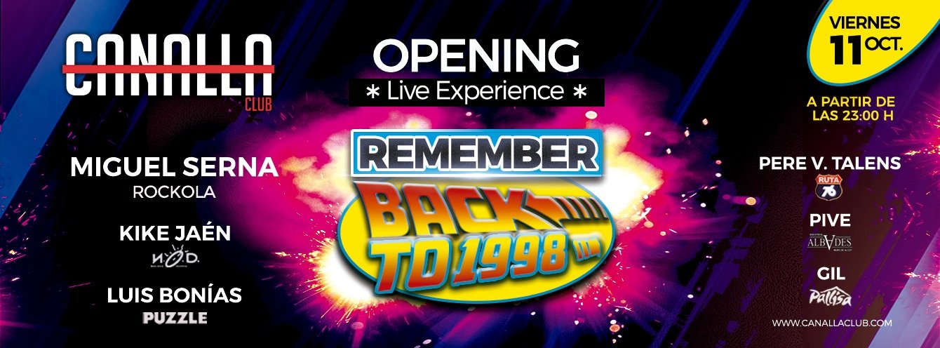 REMEMBER back to 1998