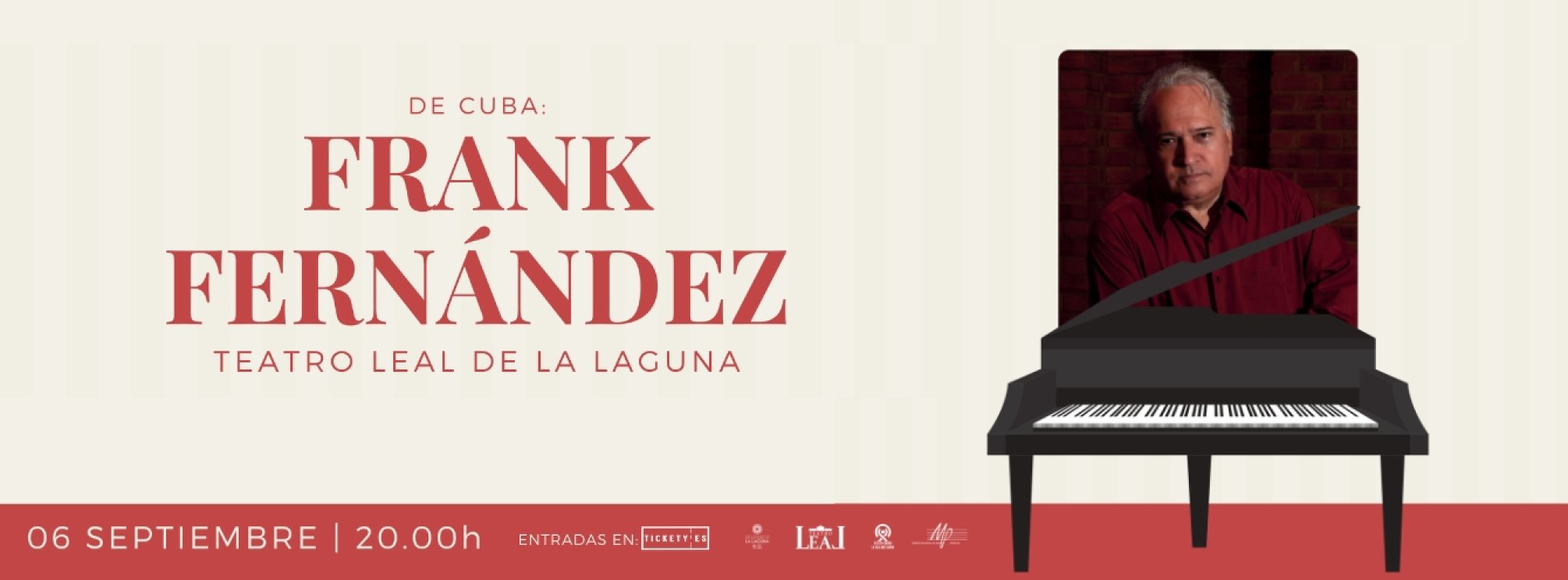 De Cuba: Frank Fernández, en el Teatro Leal de La Laguna