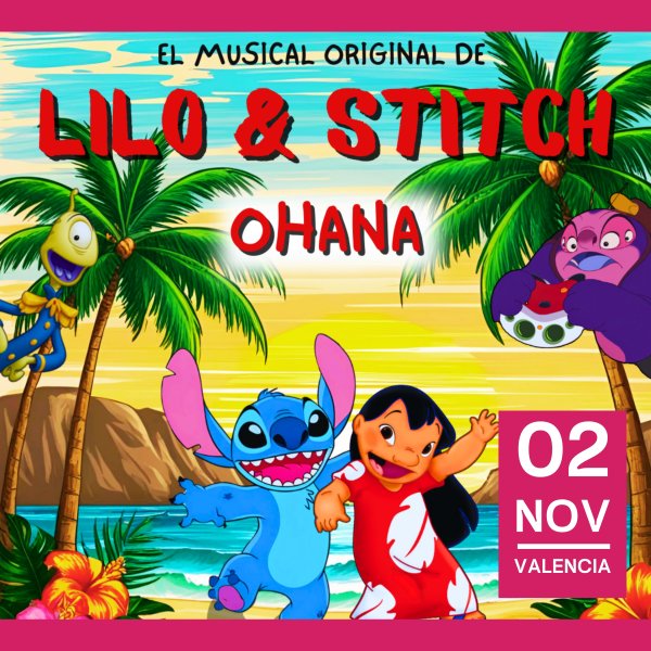 Imagen de OHANA - EL MUSICAL ORIGINAL DE LILO & STITCH