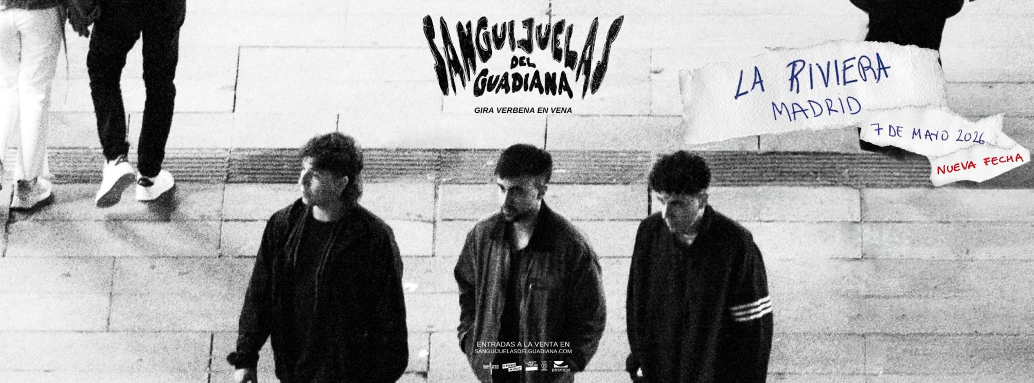 CONCIERTO SANGUIJUELAS DEL GUADIANA - MADRID - LA RIVIERA - JUEVES 7 DE MAYO