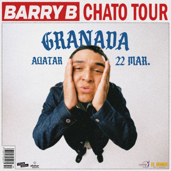 CONCIERTO BARRY B - GRANADA - SALA ALIATAR -  SÁBADO 22 DE MARZO