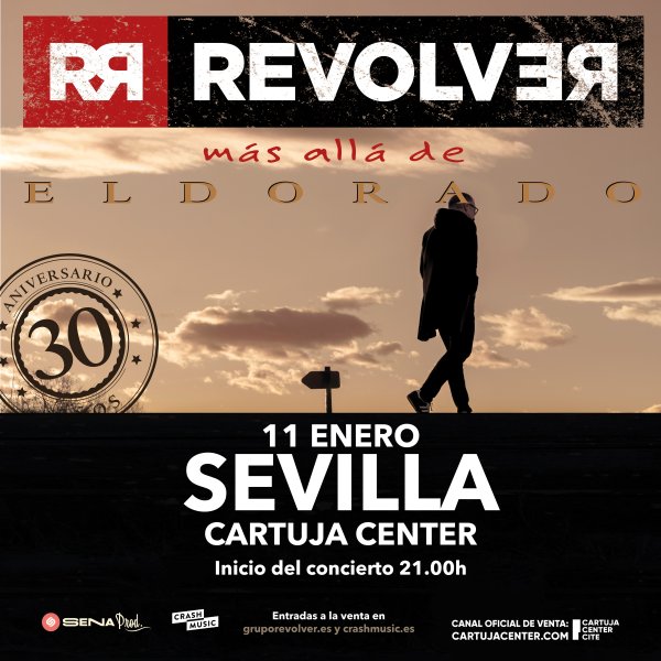 CONCIERTO REVOLVER - SEVILLA - CARTUJA CENTER - DOMINGO 11 DE ENERO