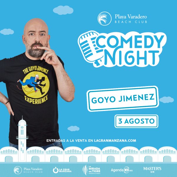 GOYO JIMÉNEZ - COMEDY NIGHT GANDIA - ANIVERSARIO PLAYA VARADERO
