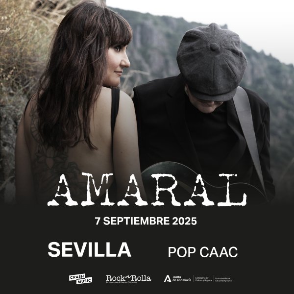 CONCIERTO DE AMARAL - SEVILLA - POP CAAC - DOMINGO 7 DE SEPTIEMBRE