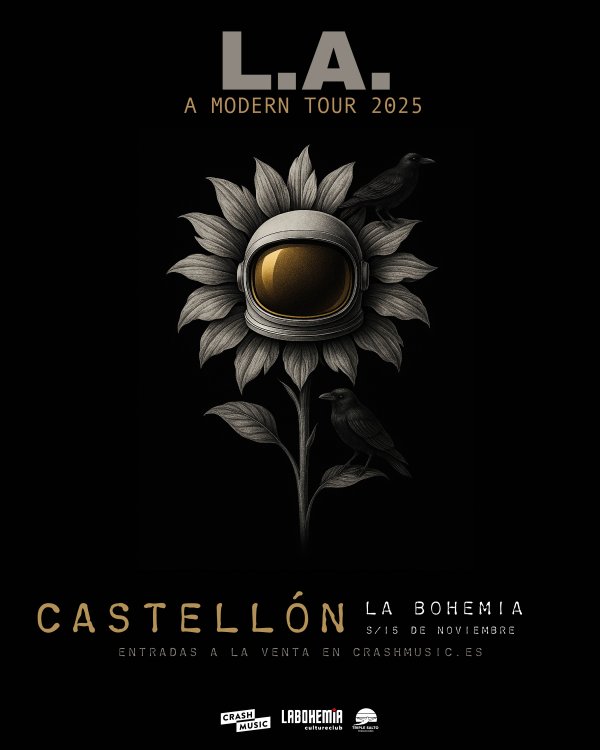 CONCIERTO DE L.A. - CASTELLÓN - SALA LA BOHEMIA - SÁBADO 15 DE NOVIEMBRE