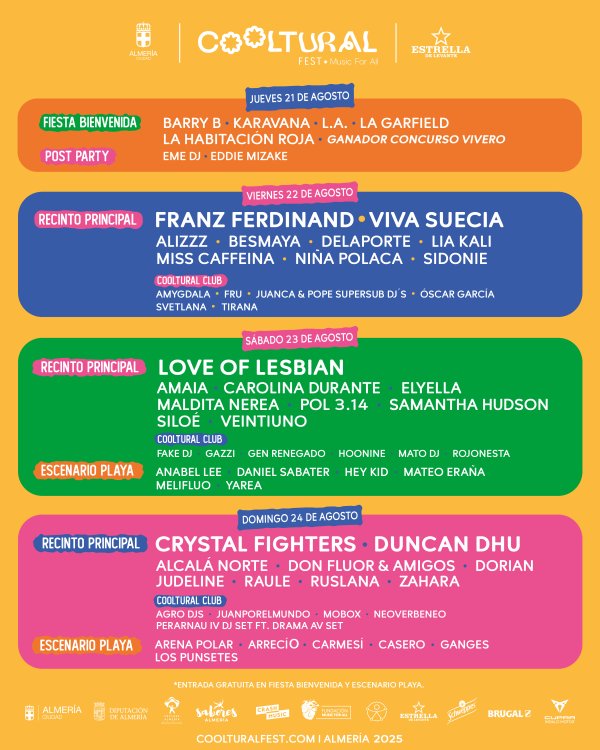 ABONOS COOLTURAL FEST 2025