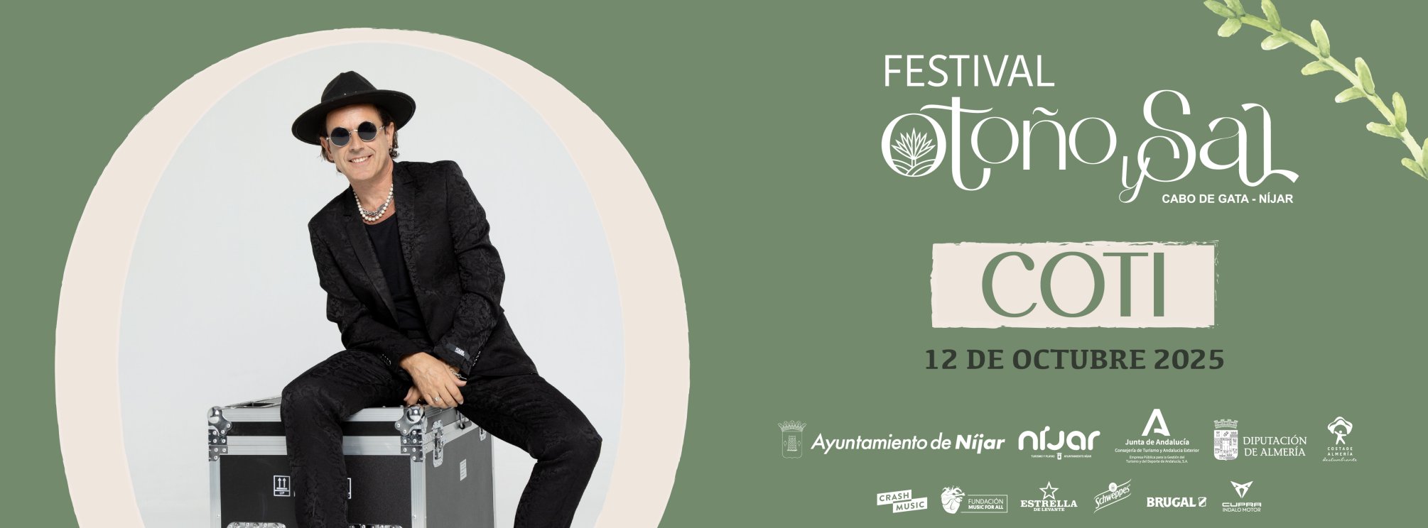 CONCIERTO DE COTI EN MIRADOR DE LA ISLETA DEL MORO - EXPERIENCIA OTOÑO Y SAL