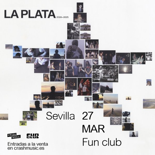 CONCIERTO LA PLATA - SEVILLA - FUN CLUB - JUEVES 27 DE MARZO
