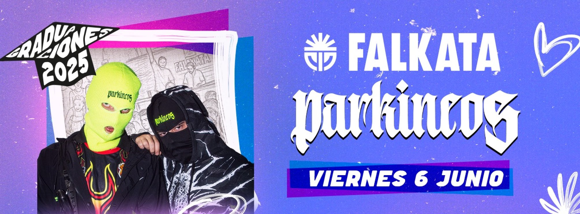 GRADUACIONES 2025 | 6 DE JUNIO | PARKINEOS
