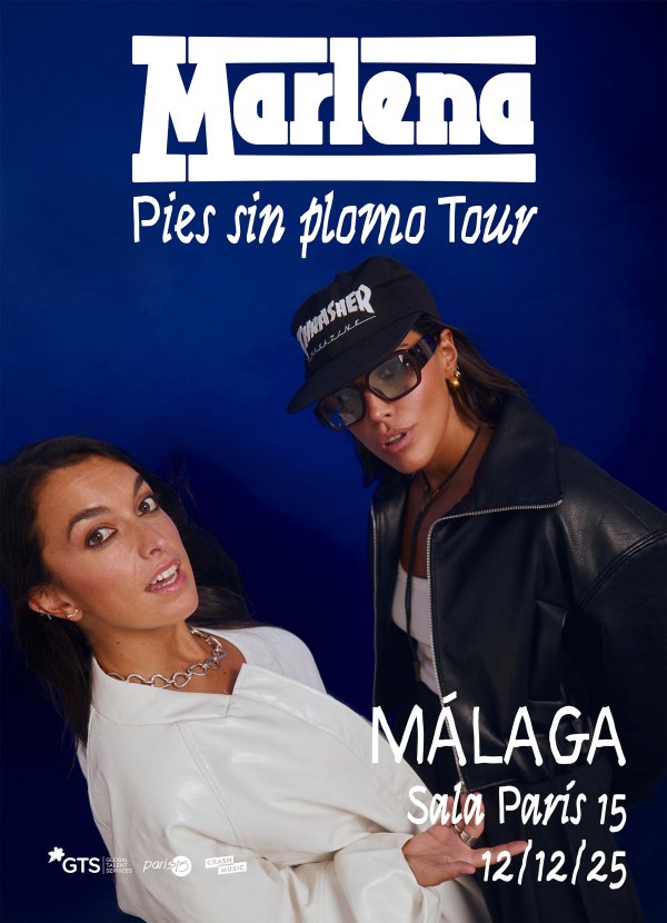 CONCIERTO MARLENA - MÁLAGA - SALA PARIS 15 - VIERNES 12 DE DICIEMBRE