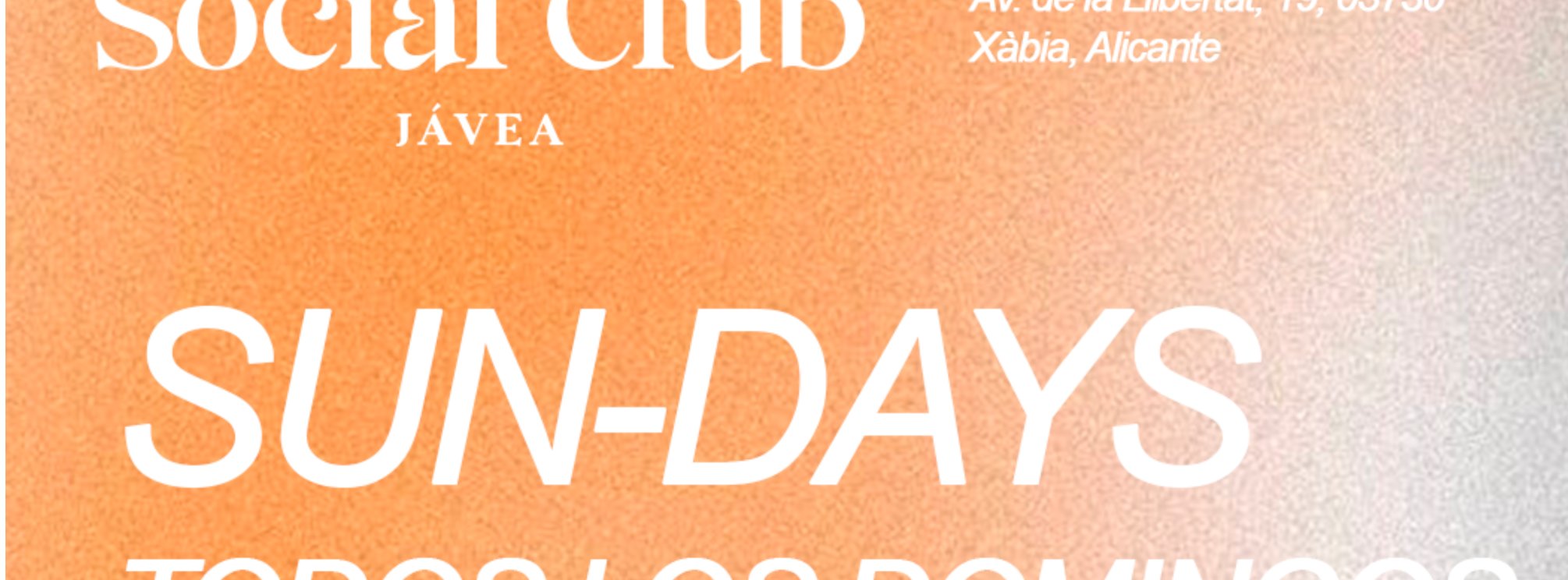 SUNDAYS +18