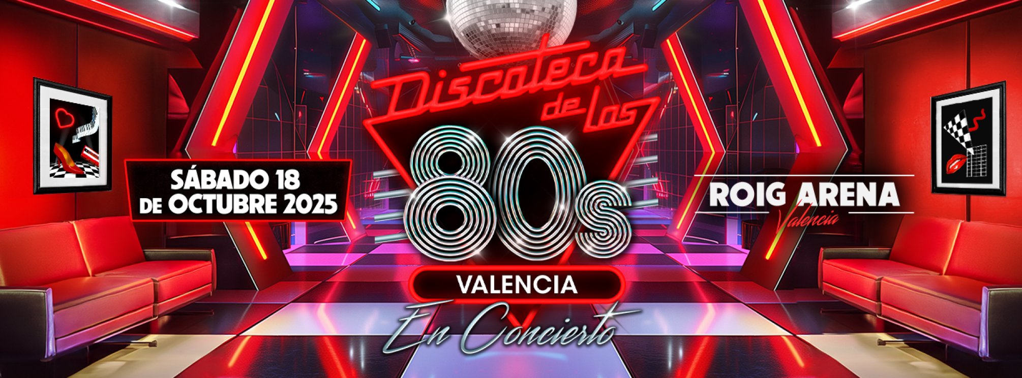 Discoteca de los 80 Valencia 2025