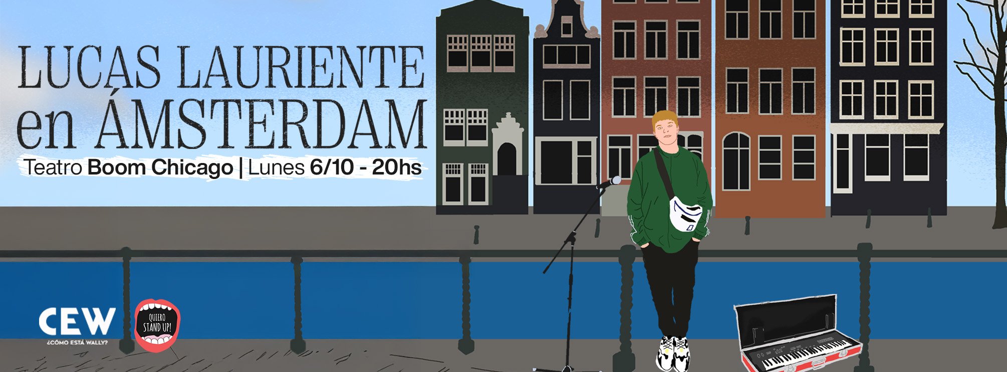 LUCAS LAURIENTE | STAND-UP · ÁMSTERDAM