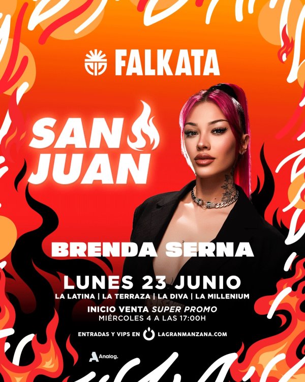 DISCOTECA FALKATA - DOMINGO 23 DE JUNIO - SAN JUAN