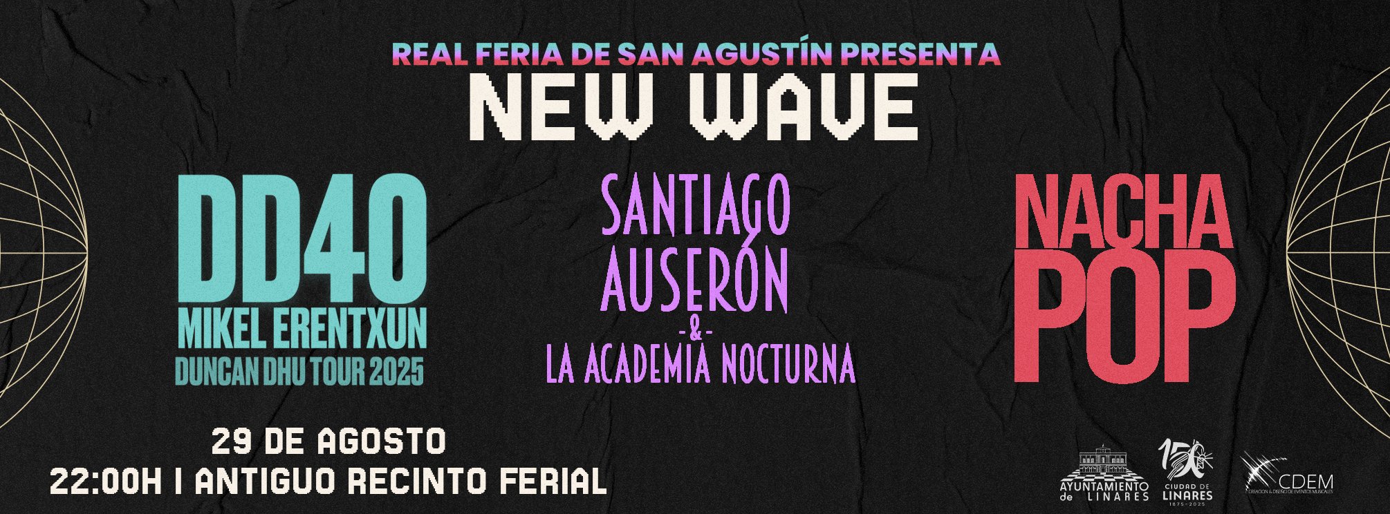 NEW WAVE - DUNCAN DHU, SANTIAGO AUSERÓN & NACHA POP