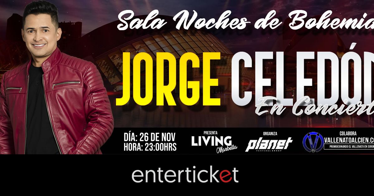 Concierto de Celedón en Valencia Enterticket