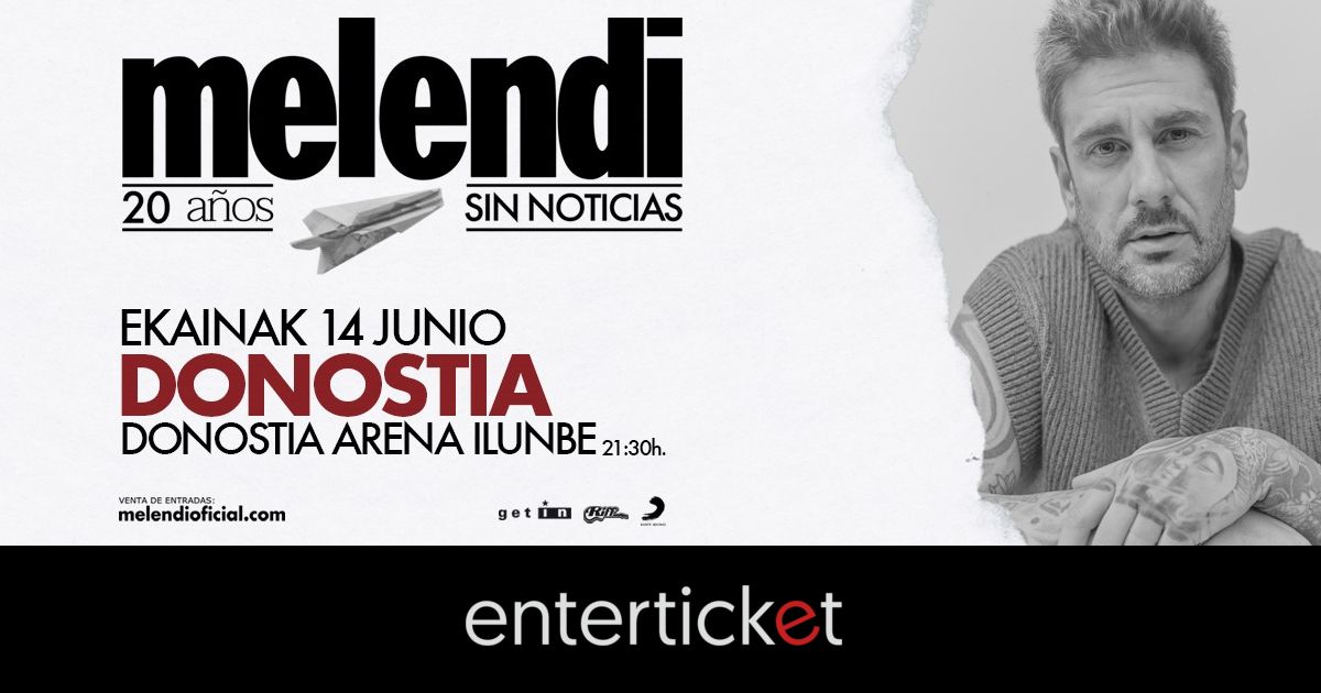 Melendi @ Plaza de Toros de Illumbe