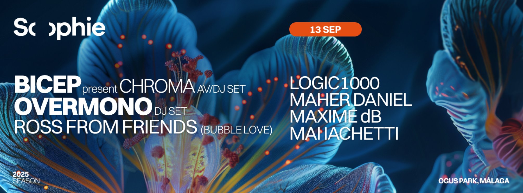 Sophie #6 - BICEP present CHROMA AV/DJ, Overmono