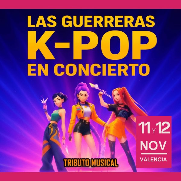 Imagen de Las guerreras K-POP en concierto - tributo