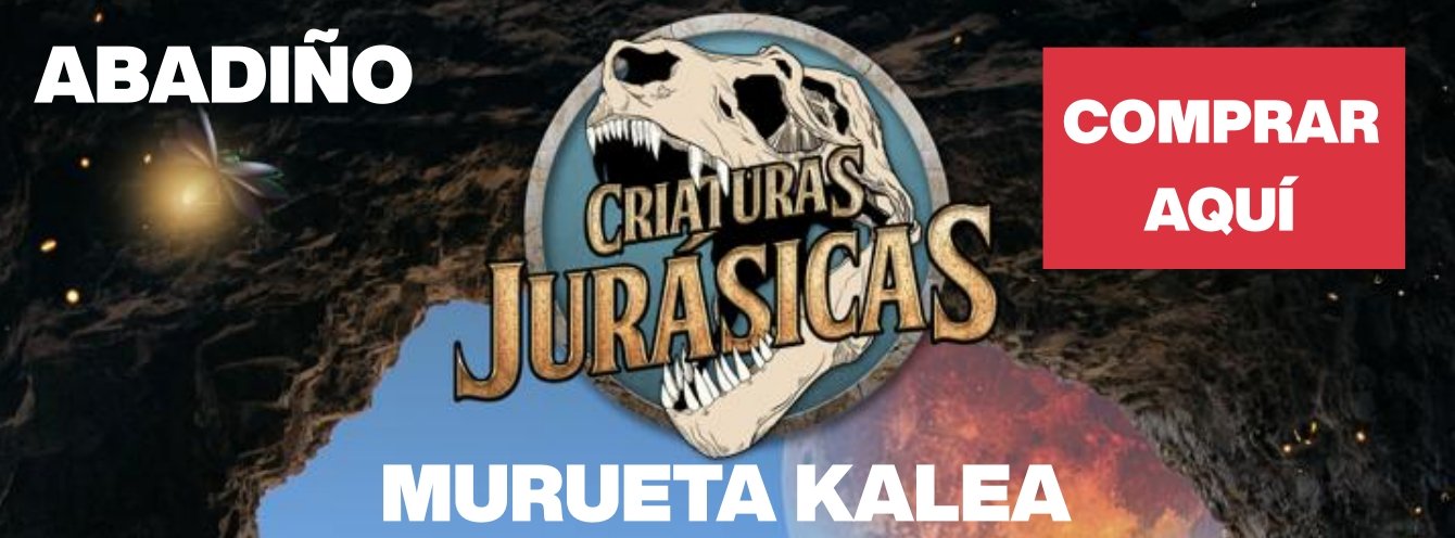 Criaturas Jurásicas en Abadiño