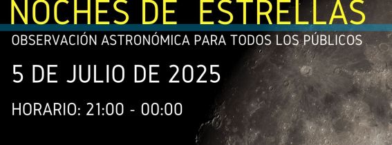 Noche de estrellas en CEMA Los Molinos (Crevillent) del 5 de julio de 2025