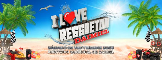 I Love Reggaeton Daimiel en Concierto 2023