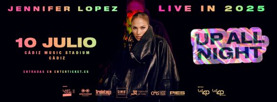 Jennifer López en Cádiz - Up All Night Live in 2025