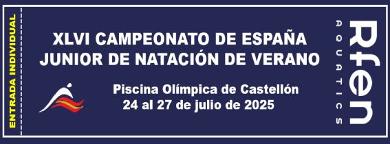 XLVI CAMPEONATO DE ESPAÑA JUNIOR DE NATACION DE VERANO P50_25-476