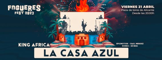FOGUERES FEST con LA CASA AZUL