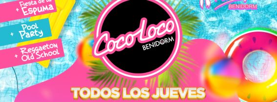 COCO LOCO + FIESTA DE LA ESPUMA + PISCINA (ZONA TERRAZA)