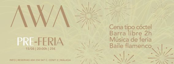 PRE-FERIA