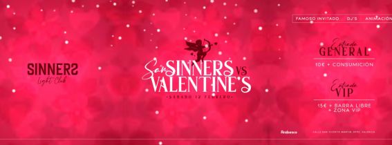 san Sinners VS san Valentín