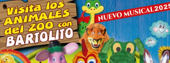VISITA LOS ANIMALES DEL ZOO CON BARTOLITO  EN TALAVERA DE LA REINA