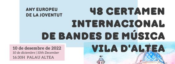 48 Certamen Internacional de Música Vila d'Altea