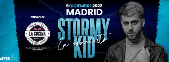 STORMY KID CONCIERTO (MADRID) 09/12/2022