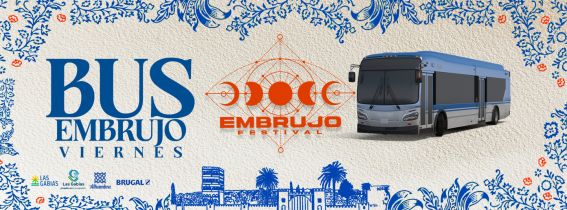 AUTOBUS LANZADERA EMBRUJO FESTIVAL VIERNES 6 DE JUNIO 2025