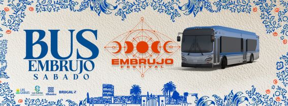 AUTOBUS LANZADERA EMBRUJO FESTIVAL SABADO 7 DE JUNIO 2025
