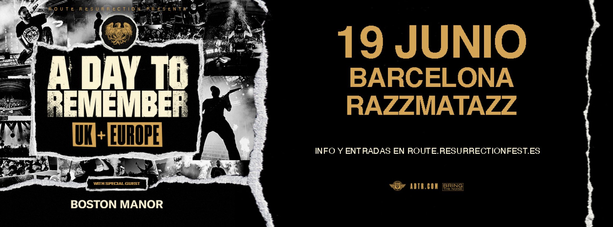 A DAY TO REMEMBER - BARCELONA