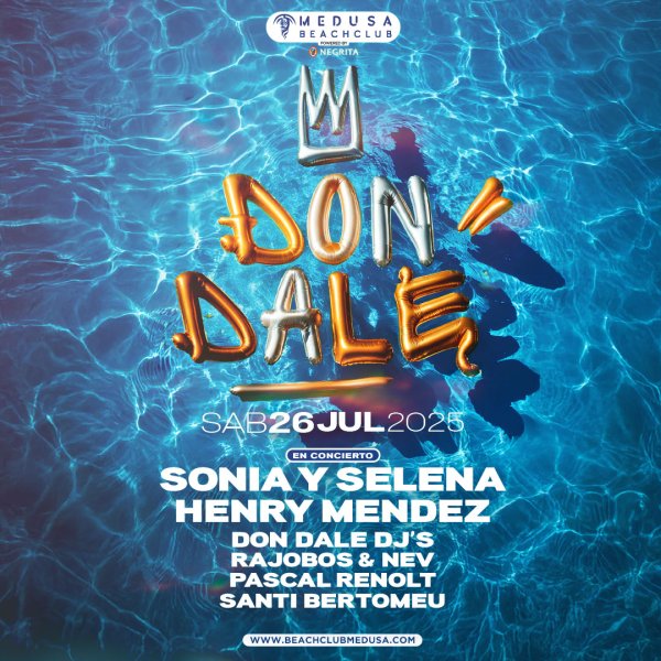 Medusa Beach Club - DON DALE